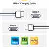 StarTech.com 1 m (3,3 ft) weißes USB-C-Ladekabel 2er-Pack, USB-C-Kabel, USB 2.0 Typ-C Laptop-Ladekabel, 60 W 3 A Power Delivery, TPE-Mantel, USB-C Datenübertragungskabel, M/M