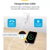 StarTech.com 1 m (3,3 ft) weißes USB-C-Ladekabel 2er-Pack, USB-C-Kabel, USB 2.0 Typ-C Laptop-Ladekabel, 60 W 3 A Power Delivery, TPE-Mantel, USB-C Datenübertragungskabel, M/M