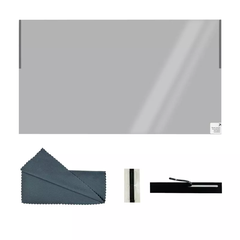 StarTech.com Magnetische Monitor-Blickschutzfolie für 24 Zoll 16:10 Display, Abnehmbarer Filter, Blendfreie/Glänzende Seiten, Blaulichtreduzierender Displayschutzfilm, TAA