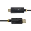 StarTech.com 2m DisplayPort auf HDMI Adapterkabel mit Griffsicheren Steckverbindungen, 4K 60Hz, HDR, Unidirektionaler DP zu HDMI Videokonverter, DP Desktop auf HDMI Monitor