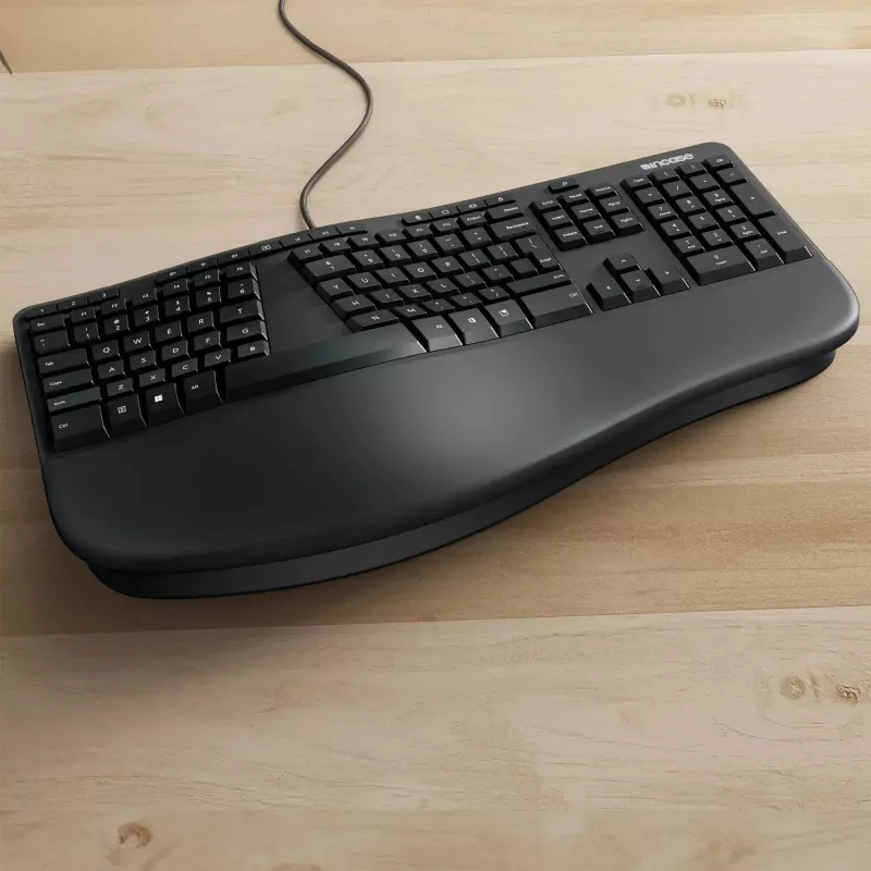 Incase Designed by Microsoft Ergonomische Tastatur Office USB QWERTY Schwarz