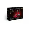 TP-Link AX3000 Wi-Fi 6 Bluetooth 5.0 PCIe Adapter, Intern, Kabellos, PCI Express, WLAN / Bluetooth, 2402 Mbit/s, Schwarz, Rot