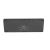Rapoo UCK-6001 Ultra-Slim Tastatur mit 8-in-1 USB-C Multiport-Adapter, QWERTZ