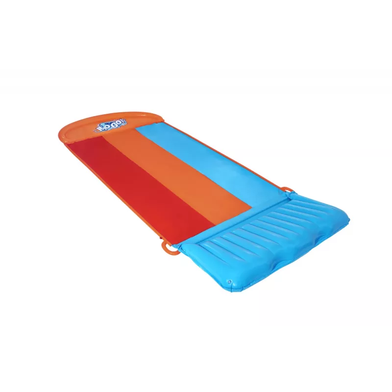 Bestway H2OGO! Triple-Rutsche mit Tsunami Splash Rampe 4,88 m