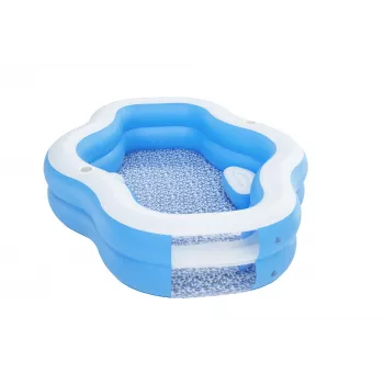 Bestway Splashview 8 aufblasbarer Familienpool mit Sichtfenster