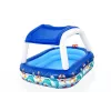 Bestway Sea Captain Aufblasbarer Familienpool mit UV Careful Sonnensegel