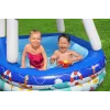 Bestway Sea Captain Aufblasbarer Familienpool mit UV Careful Sonnensegel