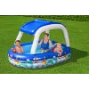 Bestway Sea Captain Aufblasbarer Familienpool mit UV Careful Sonnensegel