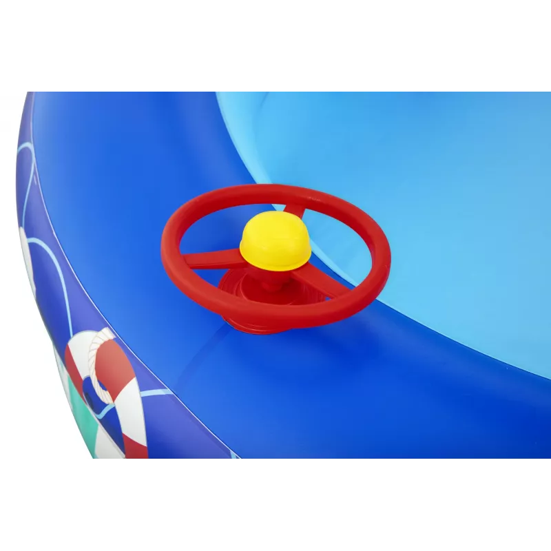 Bestway Sea Captain Aufblasbarer Familienpool mit UV Careful Sonnensegel