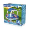 Bestway Sea Captain Aufblasbarer Familienpool mit UV Careful Sonnensegel