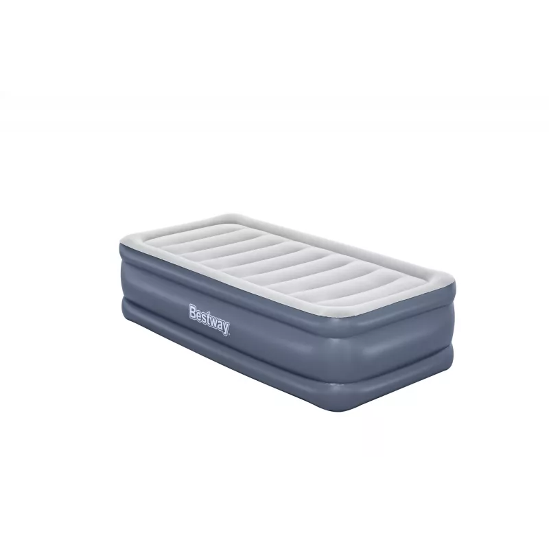 Bestway Tritech Luftmatratze Twin mit integrierter AC-Pumpe und antimikrobieller Beschichtung 1,91 m x 97 cm x 51 cm