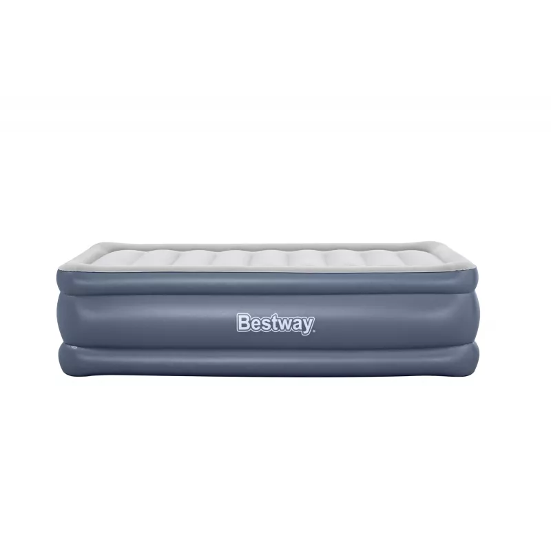 Bestway Tritech Luftmatratze Twin mit integrierter AC-Pumpe und antimikrobieller Beschichtung 1,91 m x 97 cm x 51 cm