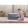 Bestway Tritech Luftmatratze Twin mit integrierter AC-Pumpe und antimikrobieller Beschichtung 1,91 m x 97 cm x 51 cm