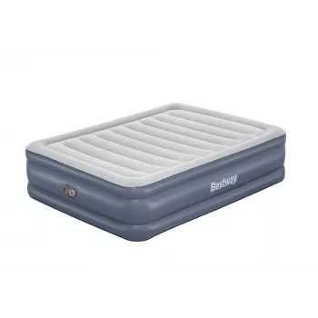 Bestway Tritech Luftmatratze Queen mit integrierter AC-Pumpe und antimikrobieller Beschichtung 2,03 m x 1,52 m x 51 cm