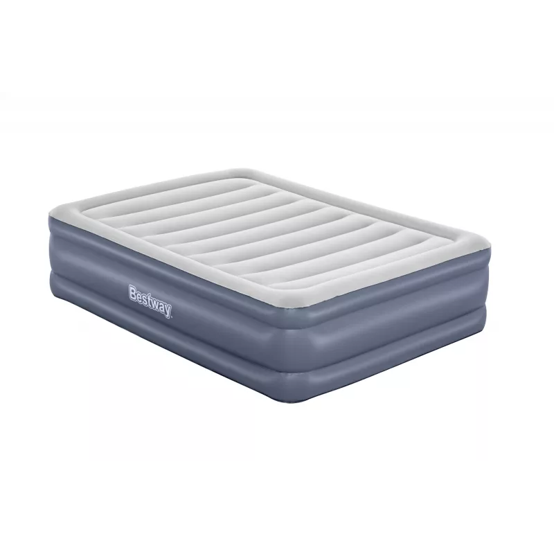 Bestway Tritech Luftmatratze Queen mit integrierter AC-Pumpe und antimikrobieller Beschichtung 2,03 m x 1,52 m x 51 cm