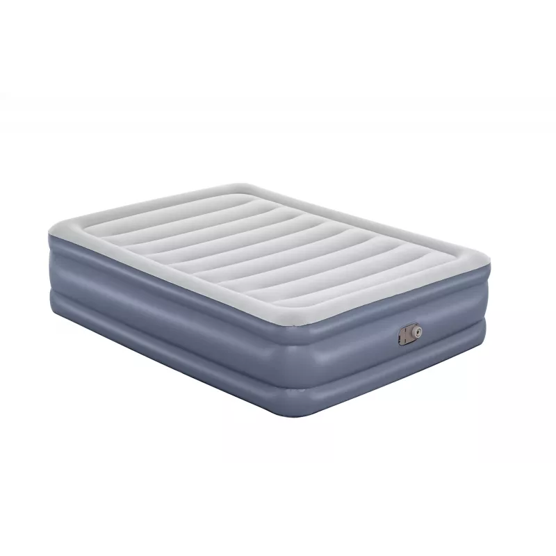 Bestway Tritech Luftmatratze Queen mit integrierter AC-Pumpe und antimikrobieller Beschichtung 2,03 m x 1,52 m x 51 cm