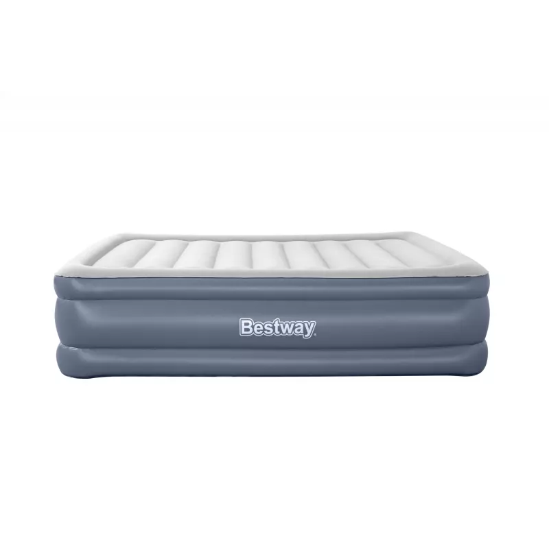 Bestway Tritech Luftmatratze Queen mit integrierter AC-Pumpe und antimikrobieller Beschichtung 2,03 m x 1,52 m x 51 cm