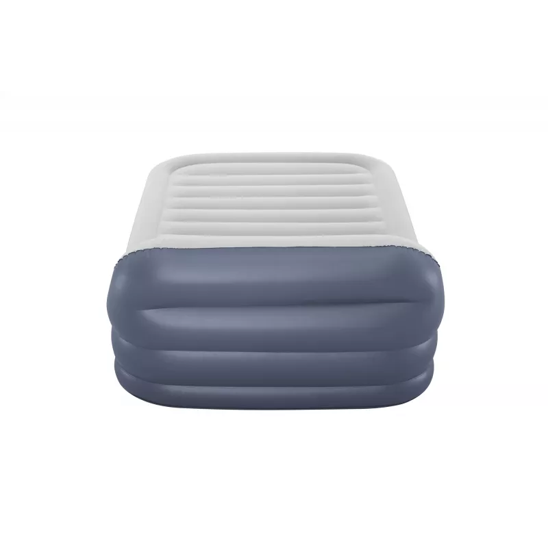 Bestway Tritech SleekFlow Kopfstück-Luftmatratze Queen mit integrierter AC-Pumpe und antimikrobieller Beschichtung 2,26 m x 1,52 m x 84 cm
