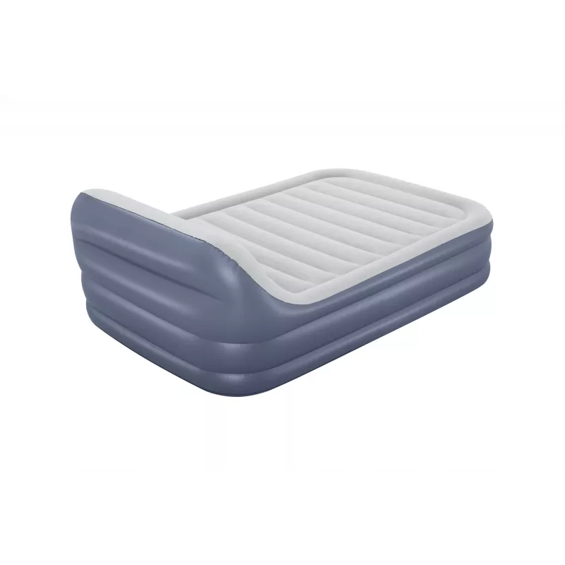 Bestway Tritech SleekFlow Kopfstück-Luftmatratze Queen mit integrierter AC-Pumpe und antimikrobieller Beschichtung 2,26 m x 1,52 m x 84 cm