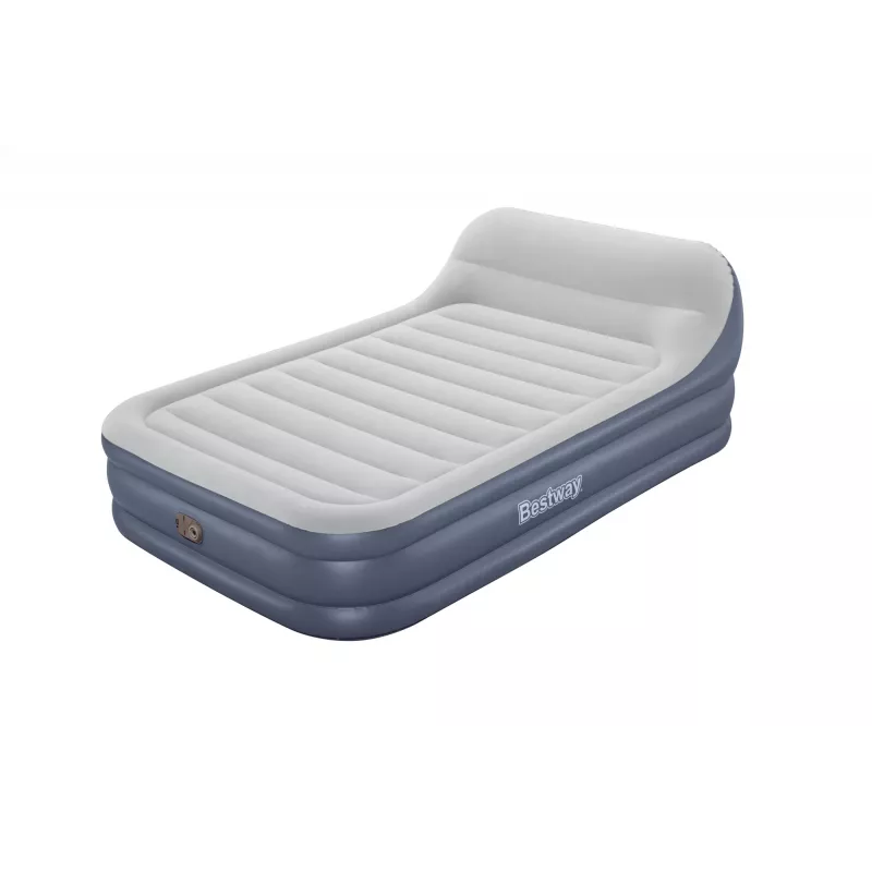 Bestway Tritech SleekFlow Kopfstück-Luftmatratze Queen mit integrierter AC-Pumpe und antimikrobieller Beschichtung 2,26 m x 1,52 m x 84 cm