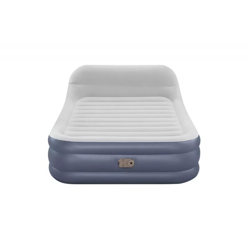Bestway Tritech SleekFlow Kopfstück-Luftmatratze Queen mit integrierter AC-Pumpe und antimikrobieller Beschichtung 2,26 m x 1,52 m x 84 cm