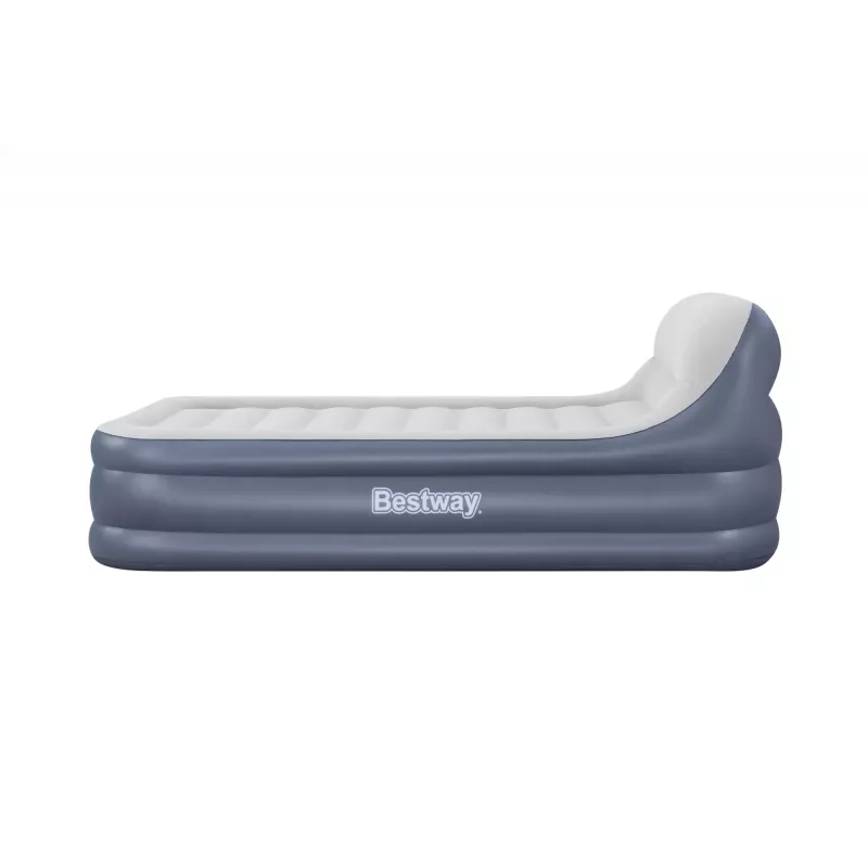 Bestway Tritech SleekFlow Kopfstück-Luftmatratze Queen mit integrierter AC-Pumpe und antimikrobieller Beschichtung 2,26 m x 1,52 m x 84 cm
