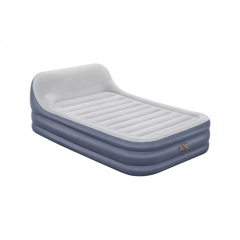 Bestway Tritech SleekFlow Kopfstück-Luftmatratze Queen mit integrierter AC-Pumpe und antimikrobieller Beschichtung 2,26 m x 1,52 m x 84 cm