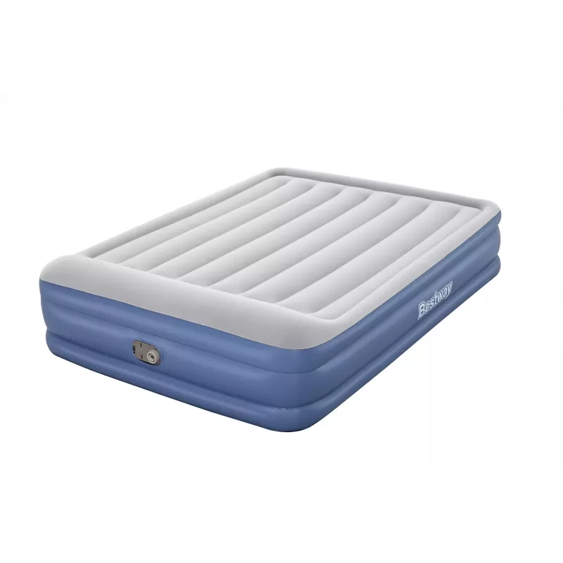 Bestway Tritech Luftbett Queen mit integrierter AC-Pumpe und antimikrobieller Beschichtung 2,03 m x 1,52 m x 46 cm