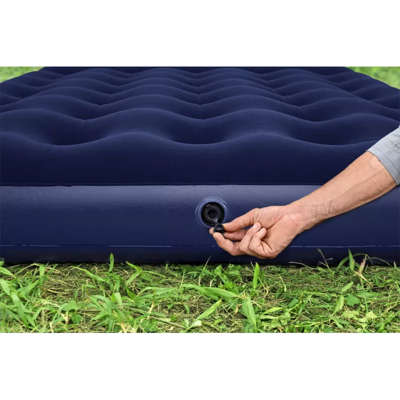 Bestway Luftmatratze Full mit eingebauter Fußpumpe 1,91 m x 1,37 m x 28 cm