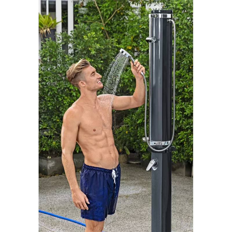 Bestway SolarFlow 35 L Außendusche, freistehend, Schwarz, 35 L, EN1112, 620 mm, 620 mm