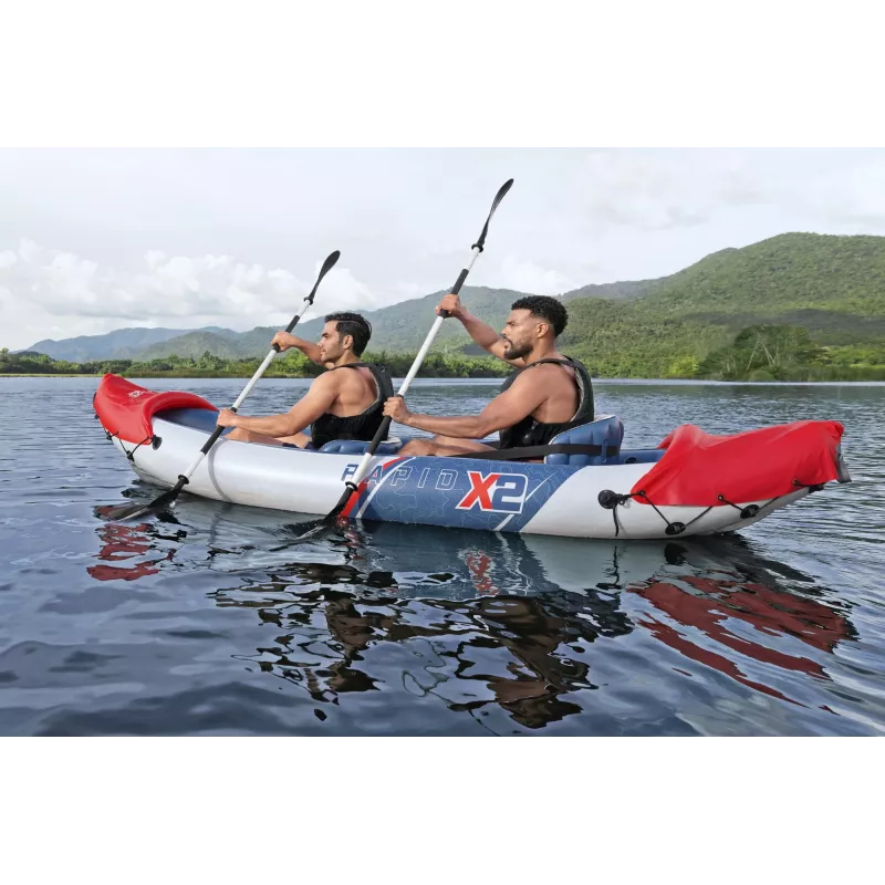 Bestway Hydro Force Rapid X2 Aufblasbares 2-Personen-Kajak-Set 3,21 m