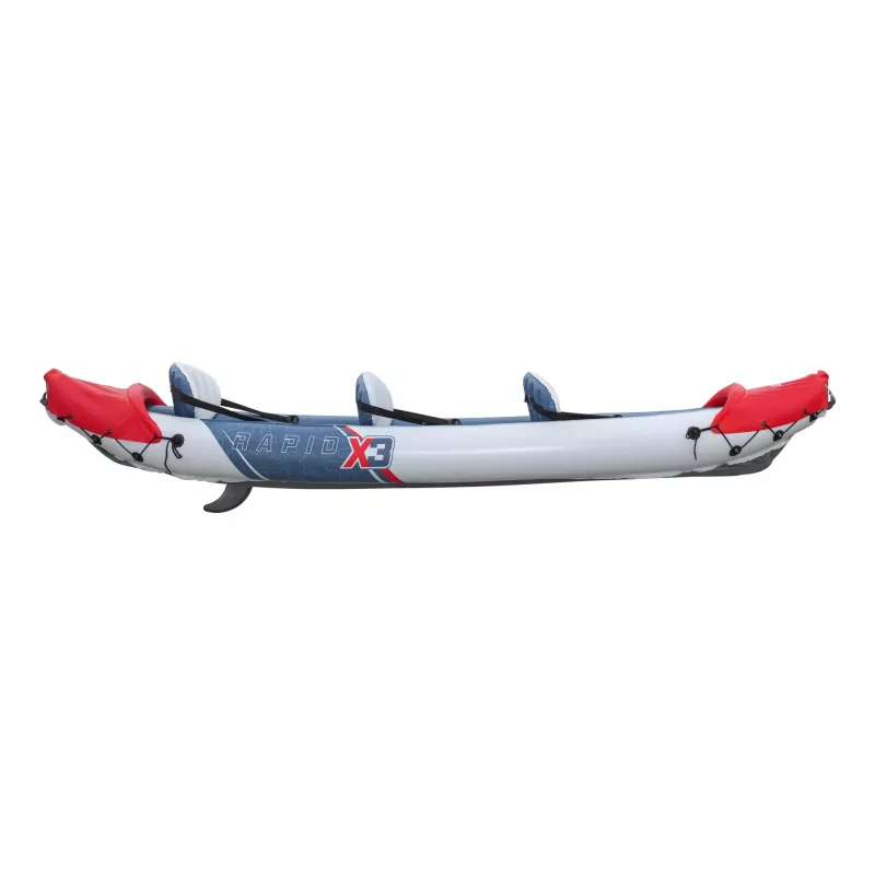 Bestway Hydro Force Rapid X3 aufblasbares Kajak-Set für 3 Personen 3,81 m