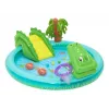 Bestway Crocodile Cove Kinder aufblasbares Wasserspielcenter und Pool 2,24 m x 1,81 m x 72 cm