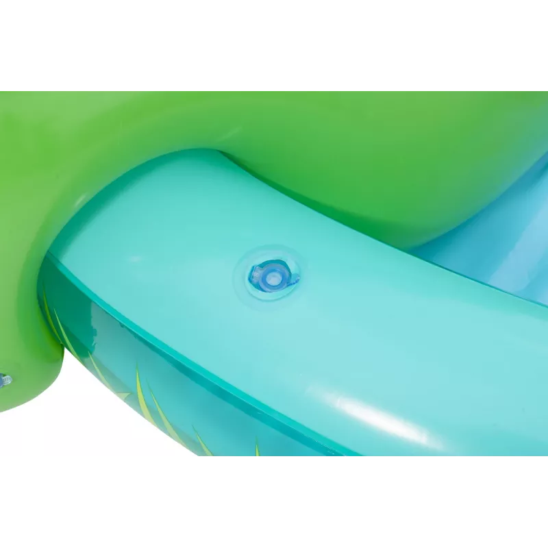 Bestway Crocodile Cove Kinder aufblasbares Wasserspielcenter und Pool 2,24 m x 1,81 m x 72 cm