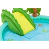 Bestway Crocodile Cove Kinder aufblasbares Wasserspielcenter und Pool 2,24 m x 1,81 m x 72 cm