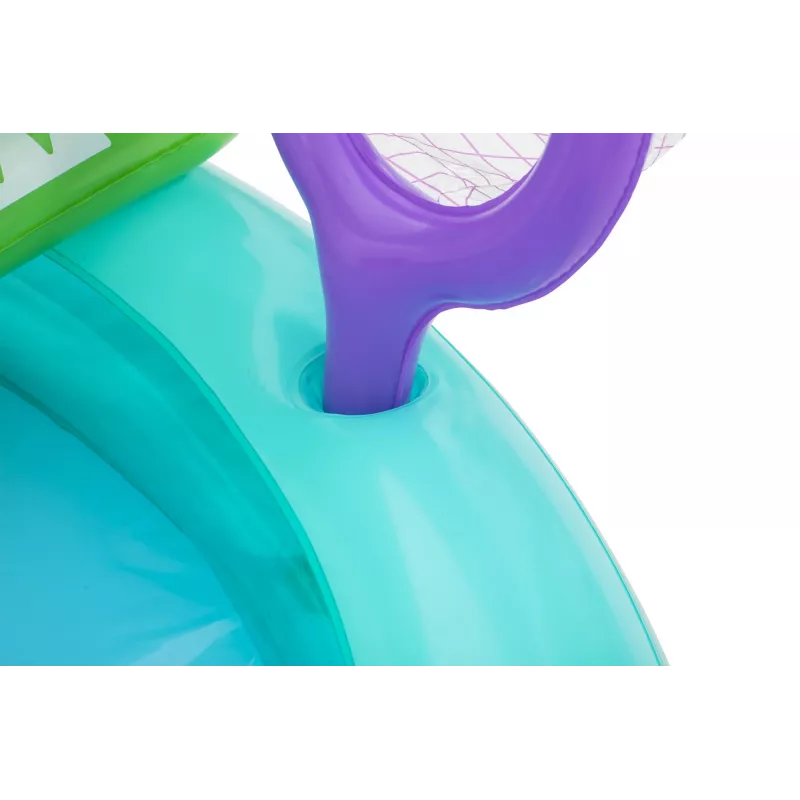 Bestway Crocodile Cove Kinder aufblasbares Wasserspielcenter und Pool 2,24 m x 1,81 m x 72 cm