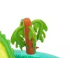 Bestway Crocodile Cove Kinder aufblasbares Wasserspielcenter und Pool 2,24 m x 1,81 m x 72 cm