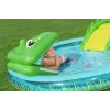 Bestway Crocodile Cove Kinder aufblasbares Wasserspielcenter und Pool 2,24 m x 1,81 m x 72 cm