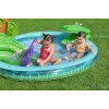 Bestway Crocodile Cove Kinder aufblasbares Wasserspielcenter und Pool 2,24 m x 1,81 m x 72 cm