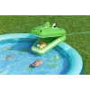 Bestway Crocodile Cove Kinder aufblasbares Wasserspielcenter und Pool 2,24 m x 1,81 m x 72 cm