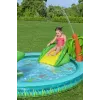 Bestway Crocodile Cove Kinder aufblasbares Wasserspielcenter und Pool 2,24 m x 1,81 m x 72 cm