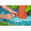 Bestway Crocodile Cove Kinder aufblasbares Wasserspielcenter und Pool 2,24 m x 1,81 m x 72 cm