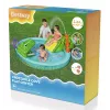 Bestway Crocodile Cove Kinder aufblasbares Wasserspielcenter und Pool 2,24 m x 1,81 m x 72 cm