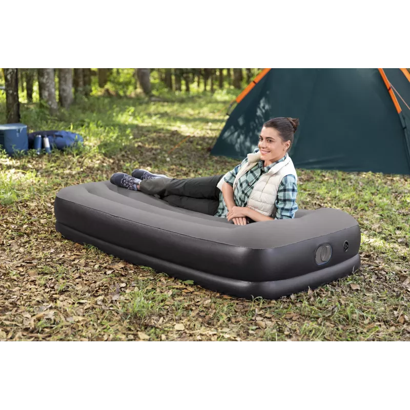 Bestway Tritech Twin Luftmatratze mit integrierter USB-Pumpe 1,91 m x 97 cm x 36 cm