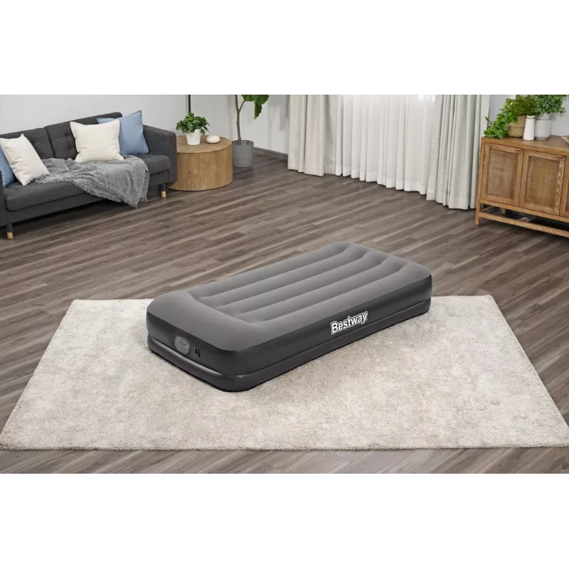 Bestway Tritech Twin Luftmatratze mit integrierter USB-Pumpe 1,91 m x 97 cm x 36 cm
