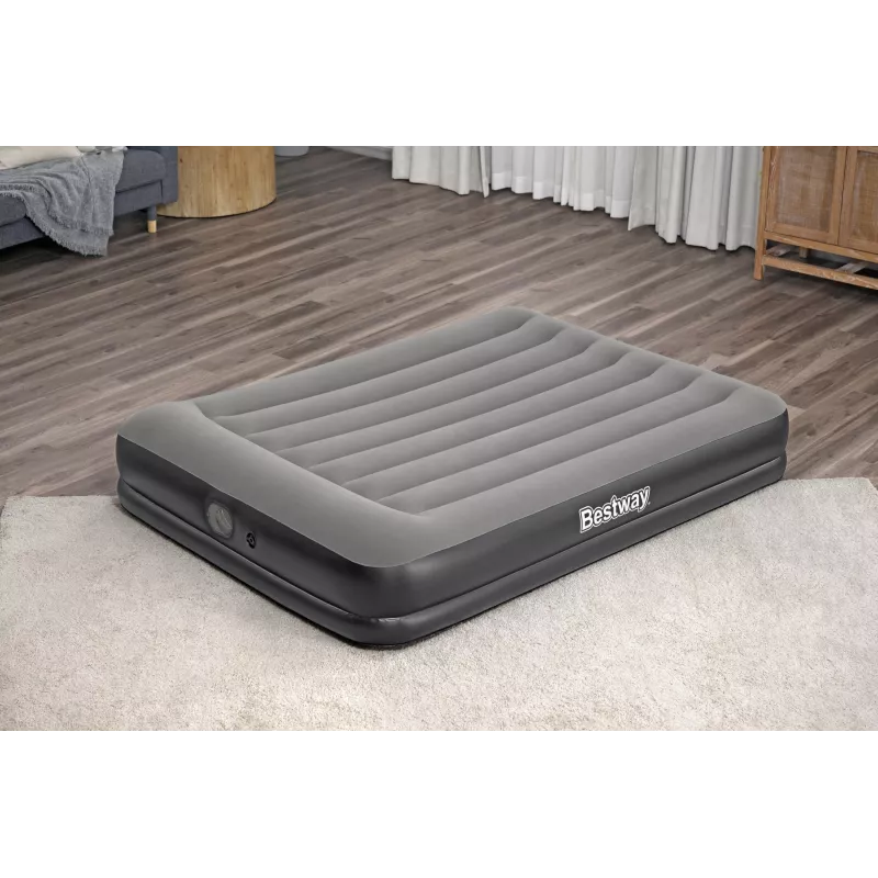 Bestway Tritech Queen Luftmatratze mit integrierter USB-Pumpe 2,03 m x 1,52 m x 36 cm