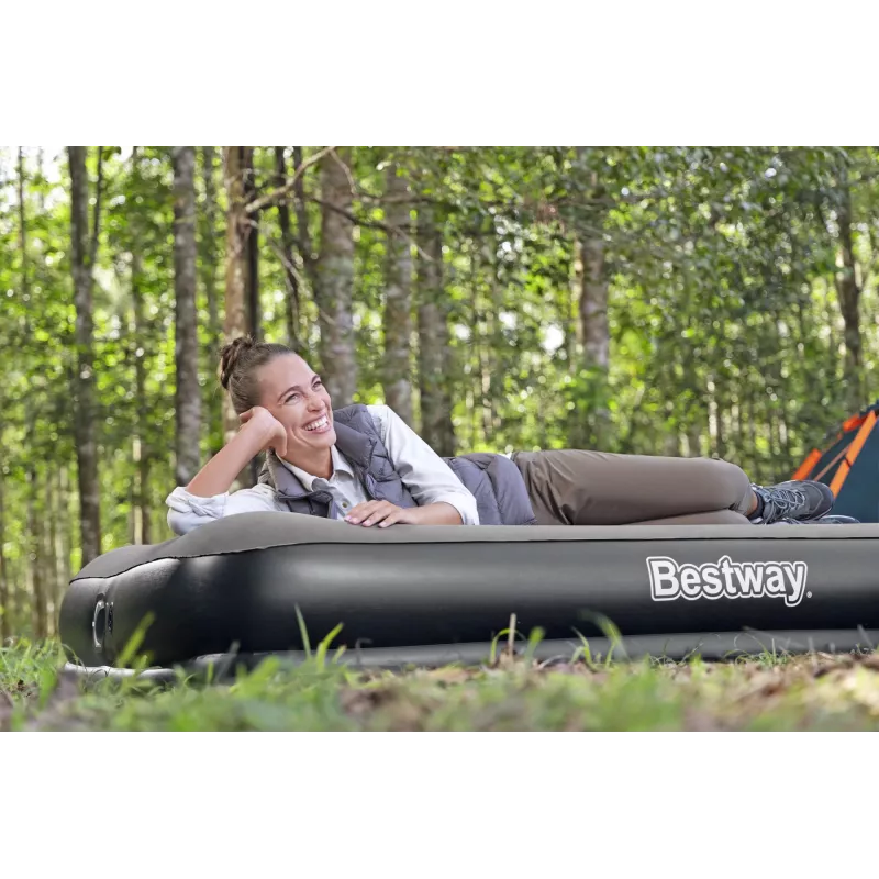 Bestway Tritech Queen Luftmatratze mit integrierter USB-Pumpe 2,03 m x 1,52 m x 36 cm