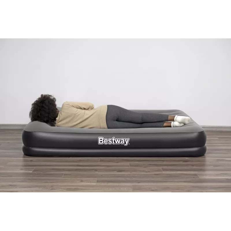 Bestway Tritech Queen Luftmatratze mit integrierter USB-Pumpe 2,03 m x 1,52 m x 36 cm