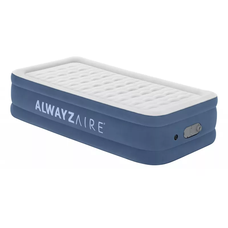 Bestway AlwayzAire Twin Luftbett mit integrierter Doppelpumpe 1,91 m x 97 cm x 46 cm