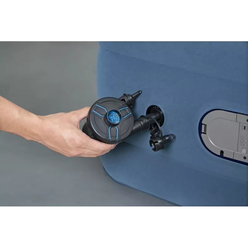 Bestway AlwayzAire Twin Luftbett mit integrierter Doppelpumpe 1,91 m x 97 cm x 46 cm